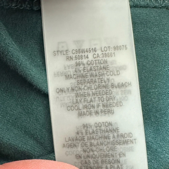 Elie Tahari Hunter Green Long-Sleeved Top Sz. S - Picture 4 of 5